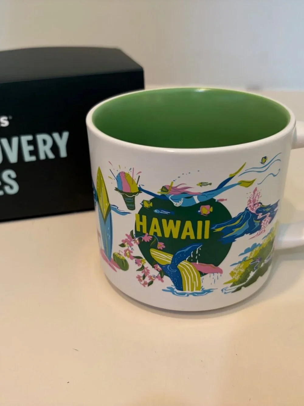 STARBUCKS DISCOVERY SERIES *HAWAII* COFFEE MUG CUP 14 oz. New with Box - Picture 1 of 2